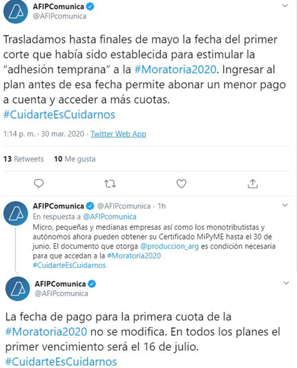 Moratoria para MiPyMES. Se prorroga la adhesión hasta el 30 de junio